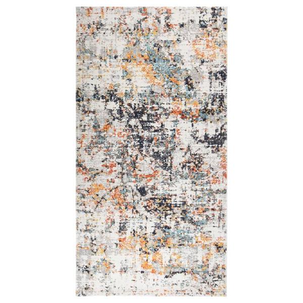 vidaXL Utomhusmatta plattvävd 80x150 cm flerfärgad multifärg
