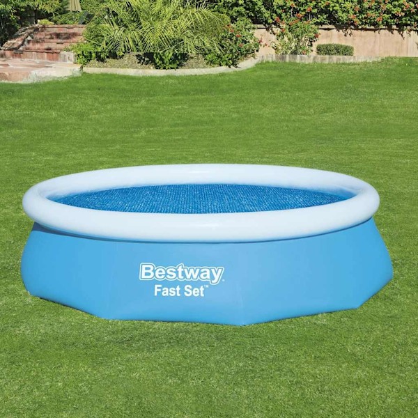 Bestway Poolöverdrag Flowclear 305 cm Blå