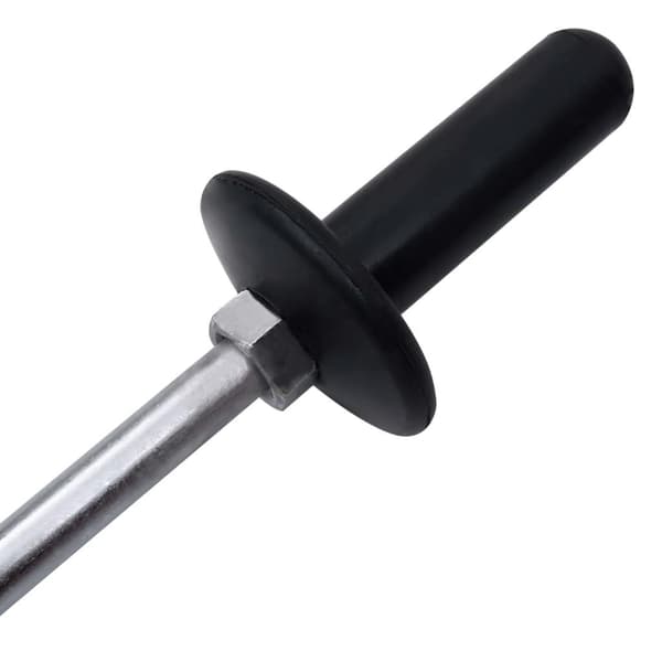 vidaXL Glidhammare med krok 63 cm kolstål