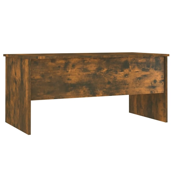 vidaXL Soffbord rökfärgad ek 102x50,5x46,5 cm konstruerat trä Brun