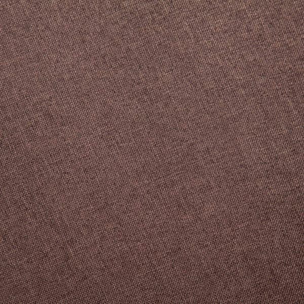 vidaXL 2-sitssoffa tyg brun Brun