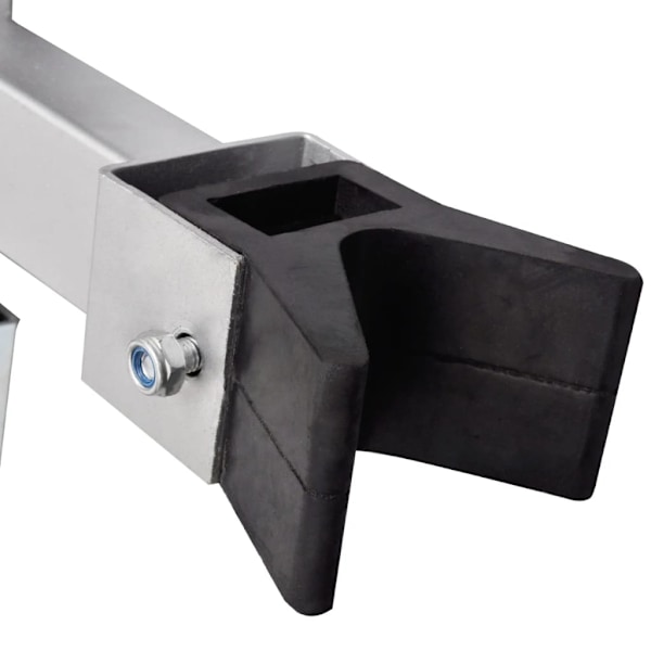 vidaXL Båttrailer Vinsch-stöd Silver