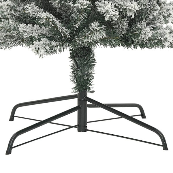 vidaXL Julgransbåge med snö 270 cm Vit