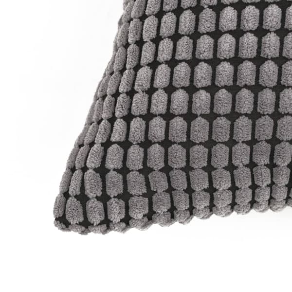 vidaXL Kudde 2 st velour grå 45x45 cm grå
