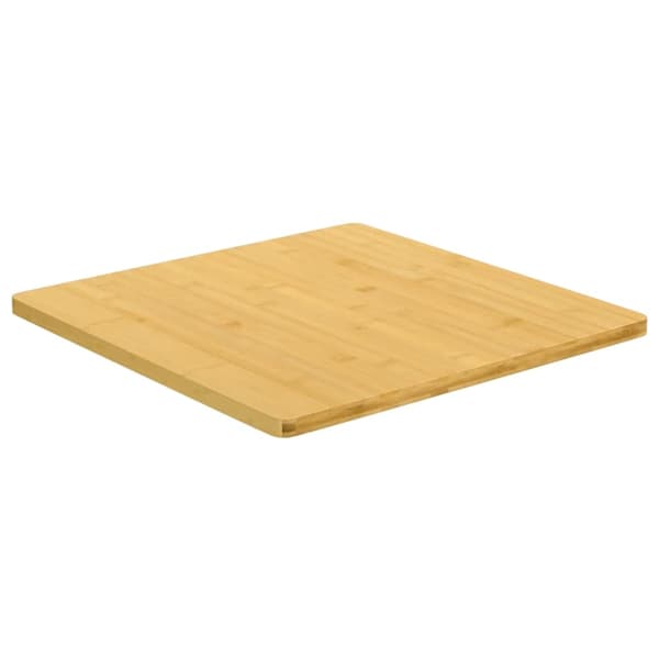 vidaXL Bordsskiva 60x60x1,5 cm bambu Brun