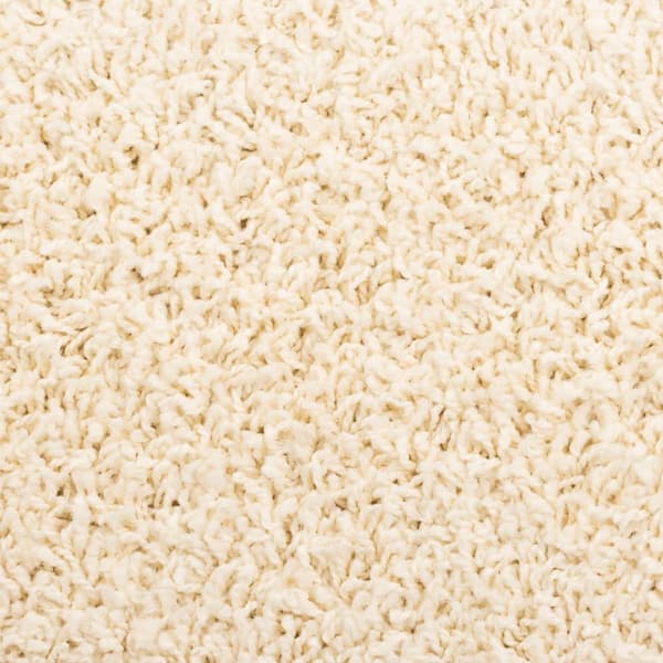 vidaXL Trappstegsmattor 10 st 65x25 cm gräddvit Kräm