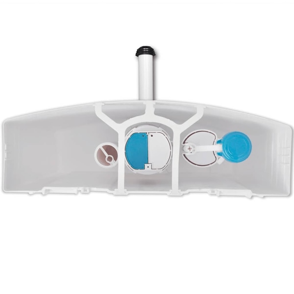 vidaXL Cistern till toalett 3/6 L vit Vit