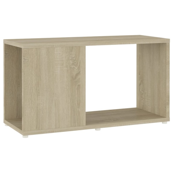 vidaXL TV-bänk sonoma-ek 60x24x32 cm konstruerat trä Brun