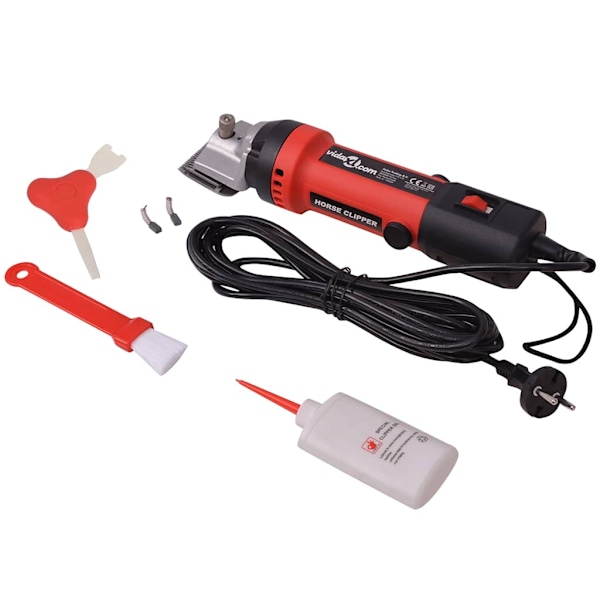 vidaXL Hästtrimmerset sex delar 350 W multifärg