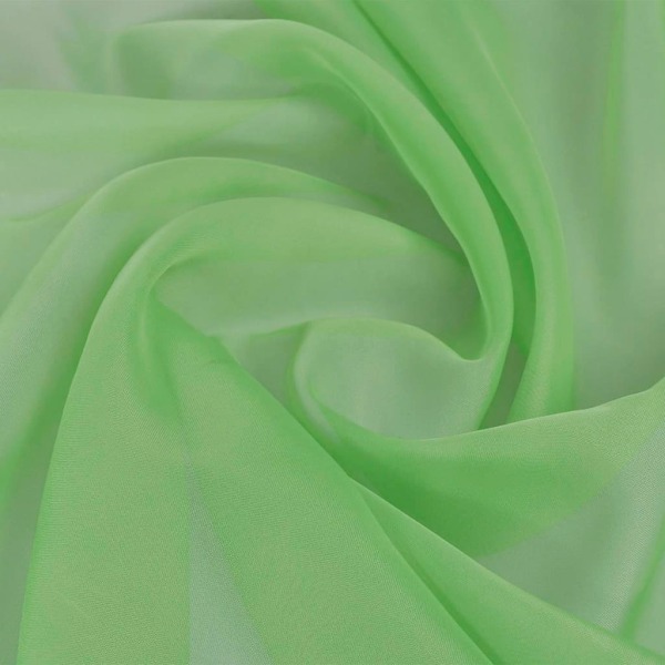 vidaXL Voile tyg 1,45 x 20 m grön Grön