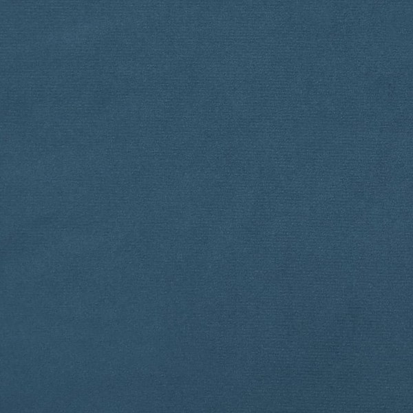 vidaXL Sänggavel mörkblå 80x7x78/88 cm sammet Blå
