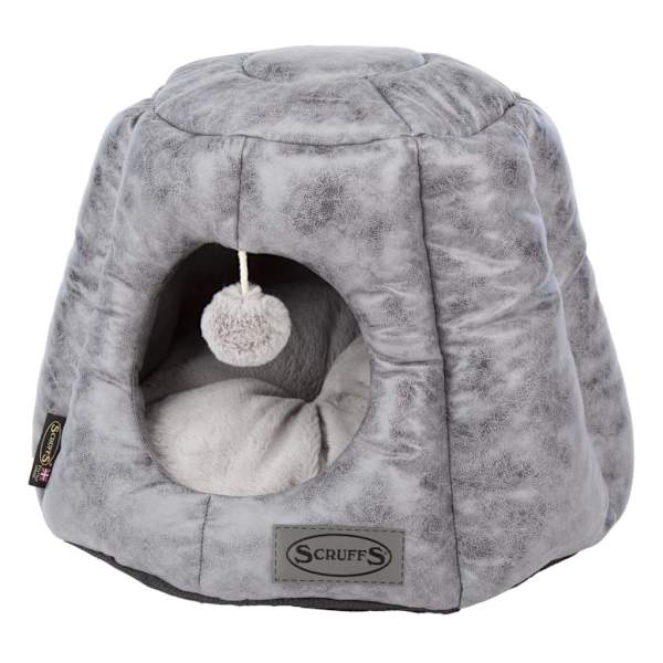 Scruffs & Tramps Kattbädd Knightsbridge 48x38 cm grå grå
