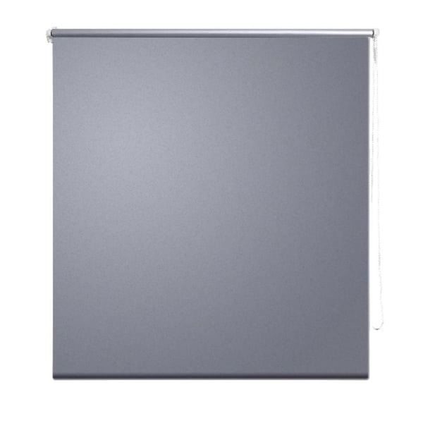 vidaXL Rullgardin grå 100 x 230 cm mörkläggande grå