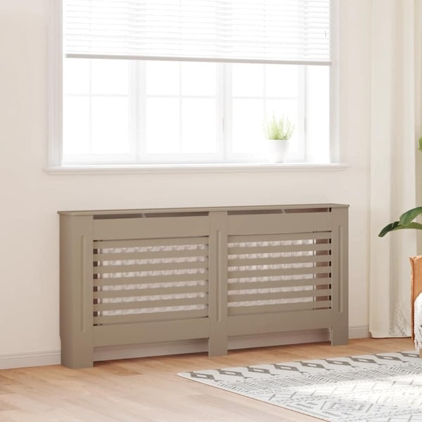 vidaXL Elementskydd 172x19x81,5 cm MDF Brun