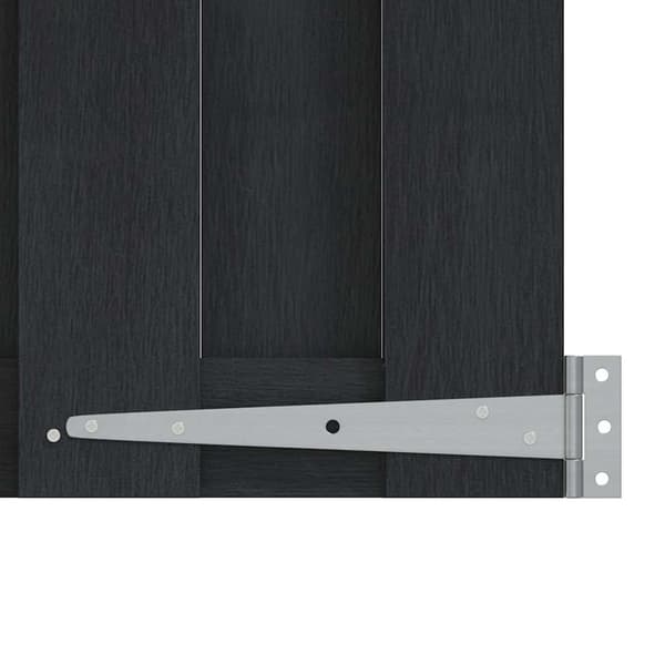 vidaXL Trädgårdsgrind WPC 100x150 cm grå grå