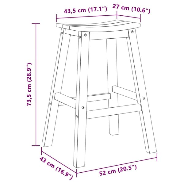 vidaXL Trädgårds Bar Set 4 pcs Ljusgrå HDPE Ljusgrå