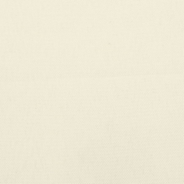 vidaXL Stolsdynor 4 st gräddvit 100x50x3 cm oxfordtyg Creme