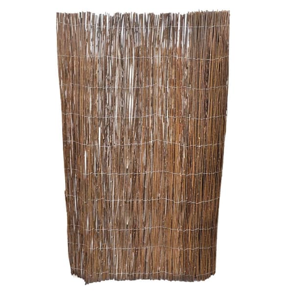 vidaXL Pilstaket 5x1 m Brun