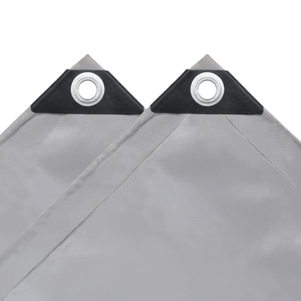 vidaXL Presenning 650 g/m² 3,5x5 m grå grå