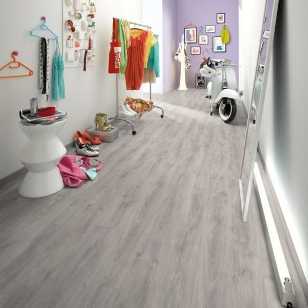 Egger Laminatgolv 40,95 m² 6 mm North Cape Oak Grey Grå