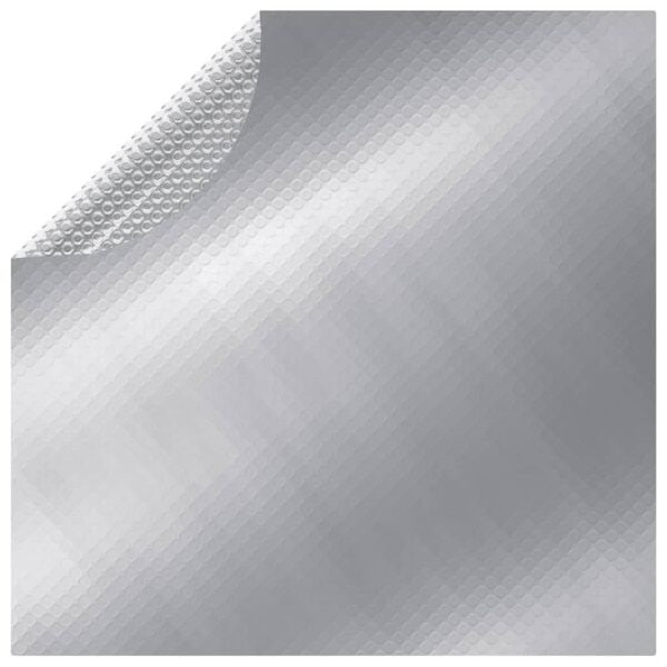 vidaXL Poolskydd silver 417 cm PE Silver