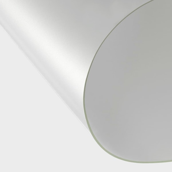 vidaXL Bordsskydd matt 140x90 cm 2 mm PVC Transparent