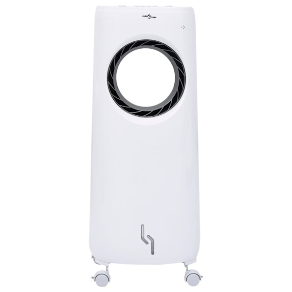 vidaXL 2-i-1 portabel luftkylare 80 W Vit
