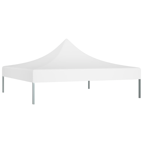 vidaXL Tak till partytält 2x2 m vit 270 g/m² Vit