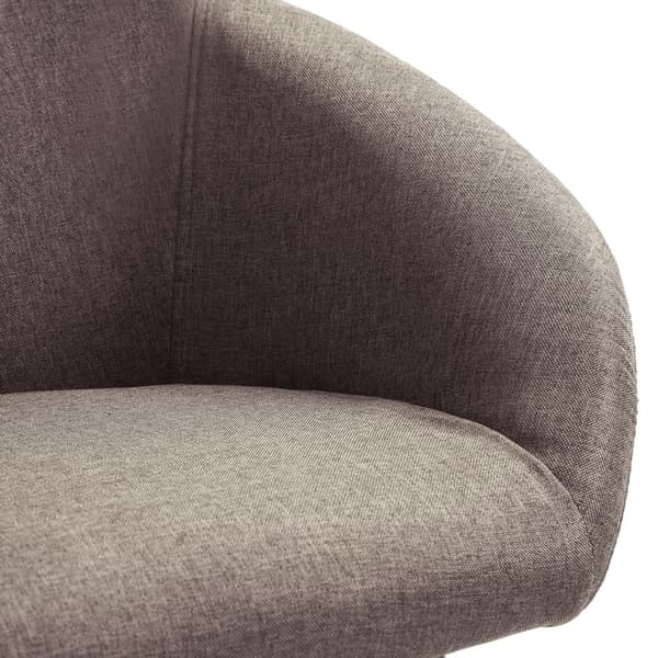 vidaXL Matstolar 4 st taupe tyg Taupe