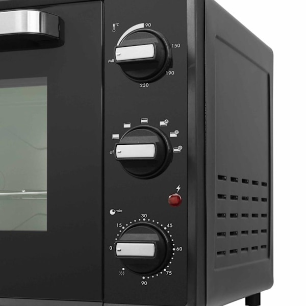 Tristar Varmluftsugn 2000W 48L svart Svart
