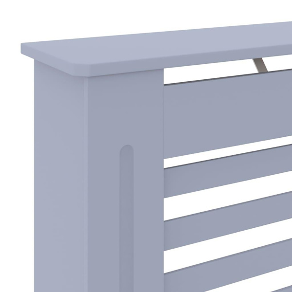 vidaXL Elementskydd MDF grå 78 cm grå