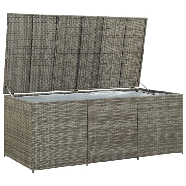 vidaXL Dynbox konstrotting 180x90x70 cm grå grå