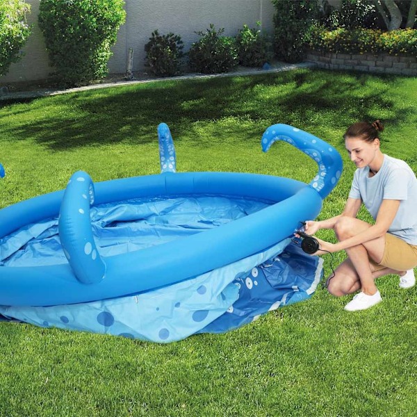 Bestway Snabbt uppställbar pool "OctoPool" 274x76 cm Blå