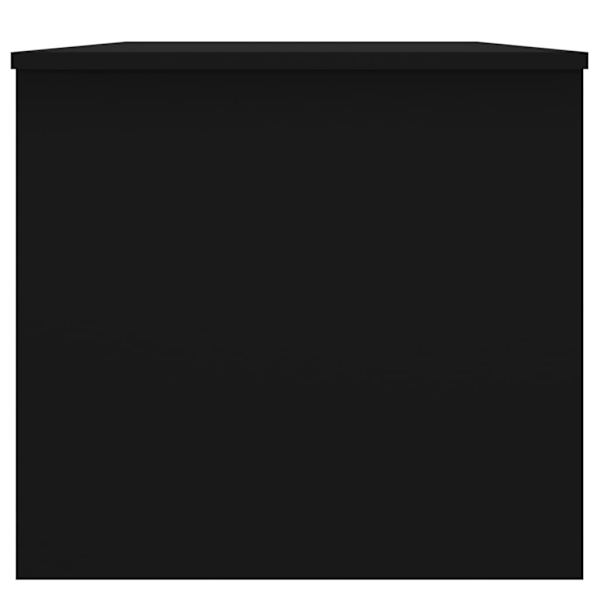 vidaXL Soffbord svart 102x50,5x46,5 cm konstruerat trä Svart