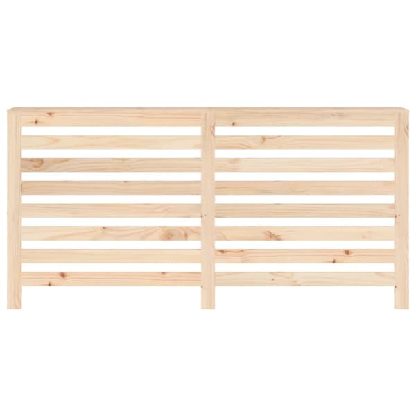 vidaXL Elementskydd 169x19x84 cm massiv furu Brun