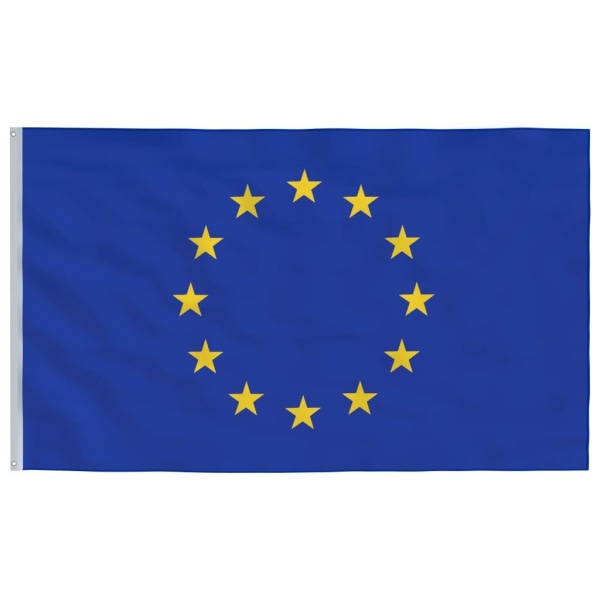 vidaXL Europeiska flaggan 90x150 cm Flerfärgsdesign