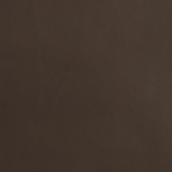 vidaXL Fotpall brun 60x60x36 cm konstläder Brun