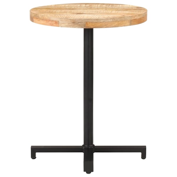 vidaXL Cafébord runt Ø60x75 cm grovt mangoträ Brun