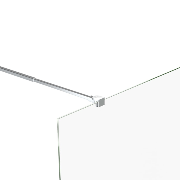 vidaXL Stödarm för duschvägg 70-120 cm