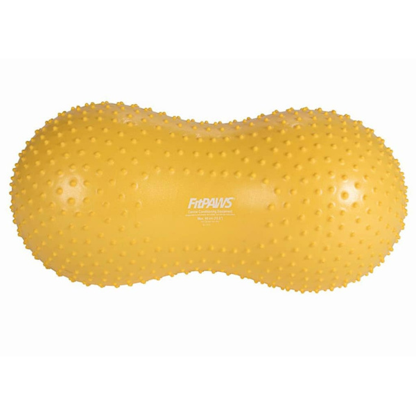FitPAWS Balansboll för husdjur Trax Peanut 40 cm gul Gul