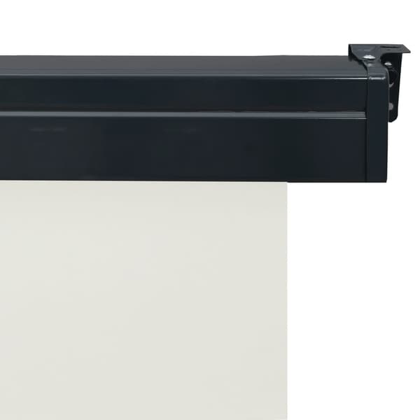 vidaXL Balkongmarkis 125x250 cm gräddvit Creme