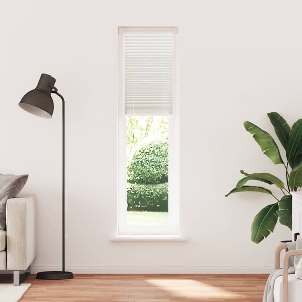 vidaXL Plisségardin 40x200 cm vit Vit