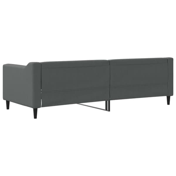 vidaXL Dagbädd mörkgrå 80x200 cm tyg Grå