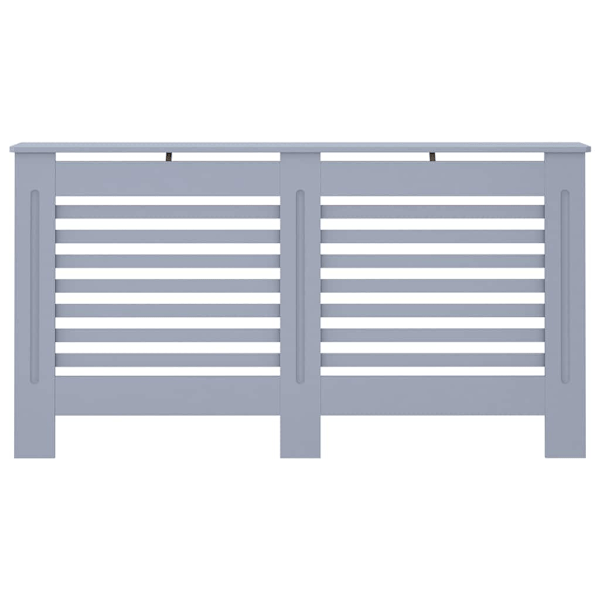 vidaXL Elementskydd antracit 152x19x81,5 cm MDF Antracit
