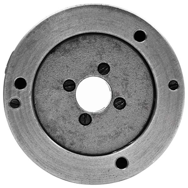 vidaXL 4-backs självjusterande svarvchuck 80 mm stål