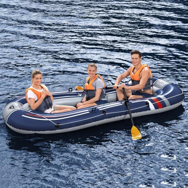 Bestway Uppblåsbar båt Treck X3 Hydro-Force 307x126 cm Blå