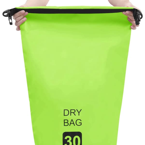 vidaXL Vattentät packpåse grön 30 L PVC