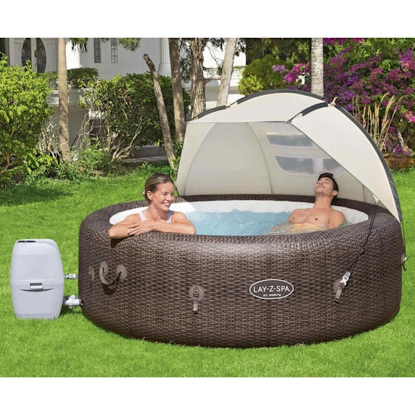 Bestway Spatak Lay-Z-Spa 183x94x109 cm Brun