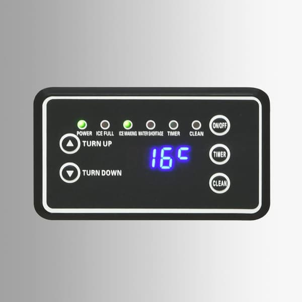 vidaXL Ismaskin 45 kg / 24 tim silver Silver