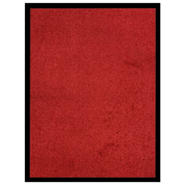 vidaXL Dörrmatta röd 60x80 cm Röd